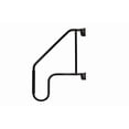 thumbnail image 1 of Stromberg Carlson Entry Step Hand Rail AM-533 Lend-a-Hand; For Use With MOR-Ryde/LCI And Torklift Fold Down Steps; 37 Inch Height x 25-1/2 Inch Depth; 13-1/2 Inch Additional Drop; Not Illuminated, 1 of 5