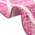 thumbnail image 7 of Unique Loom Starlight Collection Area Rug - Canopus (9' x 11' 6" Rectangle Magenta/Brown), 7 of 7