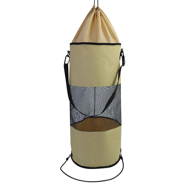 Basura Para Botes, Contenedor De Basura De Malla De Aro Marino Portátil Para Exteriores Para Bote Pontón Y Soporte De Basura Para Coche De Camping sonducket HA042072-03