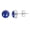 Lapis Lazuli, variant on Natural Moonstone 925 Sterling Silver Post Stud Earrings for Women - White Stone June Birtstone Handmade Silver Plated Jewelry - Gift for Her
