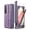 Purple, variant on CaseBorne V Compatible with Samsung Galaxy Z Fold 4 Case - Full Body Protective Case with Semi-Auto Hinge Cover, [Tempered Glass Screen Protector], Kickstand and S Pen Holder - Purple