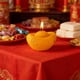 thumbnail image 5 of Velas Yuanbao Vela perfumada Yuanbao de Año Nuevo, regalo de vela naranja con aroma navideño (1 unidad) JASKFLY, 5 of 6