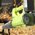 thumbnail image 3 of Electric Handheld Leaf Blower, 2 Removable Tube Rechargeable Portable High Power US Plug 100-240V Cordless Leaf Blower  for Sidewalk, 3 of 7