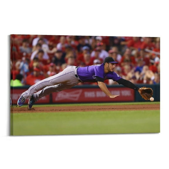 Nolan Arenado Baseball Poster Poster Album Cover Posters for Bedroom Wall Art Canvas Posters Music Album Cover Poster