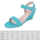 thumbnail image 2 of Sandalias de playa de verano Zapatos de vestir casuales de tacón bajo Punta abierta Cómodo para las mujeres, 2 of 7