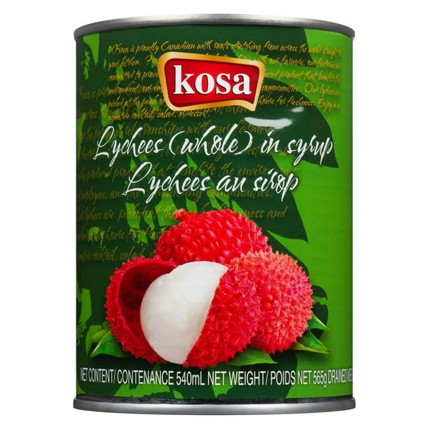 Kosa Canned Lychee in Syrup, 565g - Walmart.ca