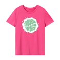 thumbnail image 2 of Camiseta para mujer con cuello redondo, elegante camiseta básica para uso diario S, 2 of 7