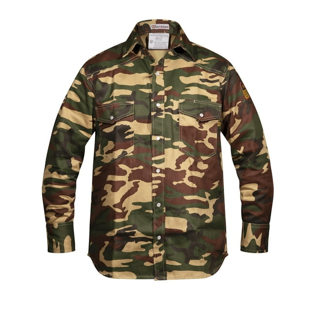 Flame Resistant FR Shirt - 100% C - Light Weight 7oz