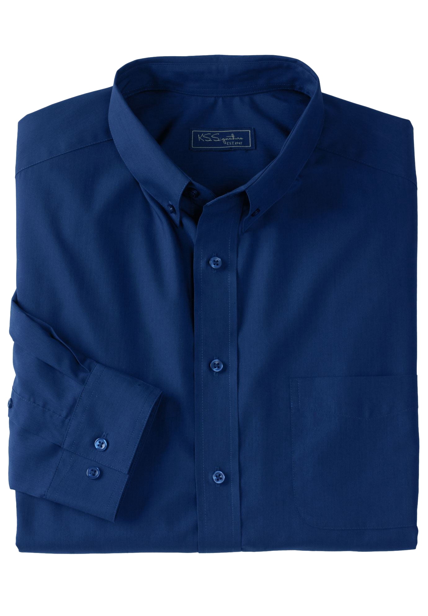 Ks Signature By Kingsize Men's Big & Tall Ks Signature No Hassle Long