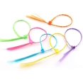 thumbnail image 5 of 24 Pcs Extensions de Cheveux pour Enfants avec Pinces à Cheveux, Extensions de Tresses Néon à Clipser, 5 of 5