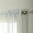 thumbnail image 2 of Nanshing Ethel Rod Pocket 3-Piece Stripes Tier Curtain Sets, Blue, 56" x 14", 2 of 5