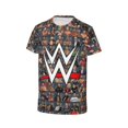thumbnail image 4 of Boys Girls Wwe Shirt Graphic T-Shirt Crewneck Short Sleeve 3d Colorful Tops Tees, 4 of 7