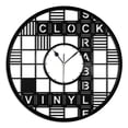 thumbnail image 2 of Scrabble Vinyl Wall Clock Unique Gift for Friends Men Women Home Room Decoration Vintage Design Office Bar Room Home Decor, 2 of 8
