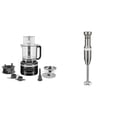 thumbnail image 1 of Procesador de alimentos KitchenAid de 13 tazas negro mate con batidora de mano, 1 of 7