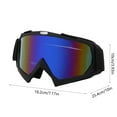 thumbnail image 2 of Ski Goggles for Adults with Anti-Fog, UV Protection & Wide View Lens – Windproof Snowboard & Outdoor Sports Eyewear, 1 Pack, 2 of 5