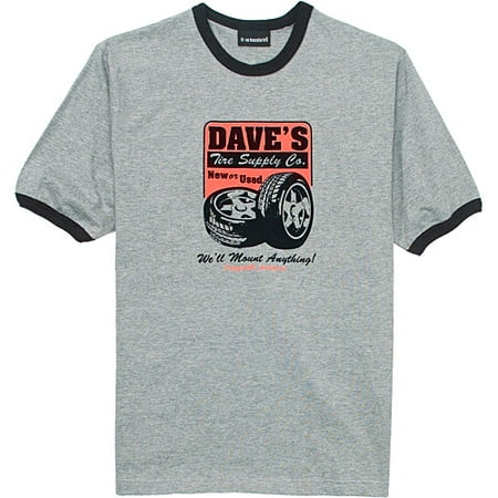 No Boundaries - Big Men's Short-Sleeved Tire Tee