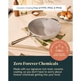 thumbnail image 4 of Caraway Non-Stick Stir Fry Pan - 12” Wok-Inspired Pan - Free From Forever Chemicals - High-Sloped Walls - Stainless Steel Handles - Gray, 4 of 6