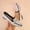 White, variant on Women's Plus Size Mesh Pointed Toe Closed Toe Flats, Solid Slip On Soft Sole Daily Casual Shoes Coffee 36