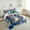 Dog, variant on Erosebridal Cute Corgi Dog Comforter Sets Queen Size, Summer Hawaiian Beach Comforters & Duvets, Pet Lovers Bedroom Decor, Reversible 3-Piece