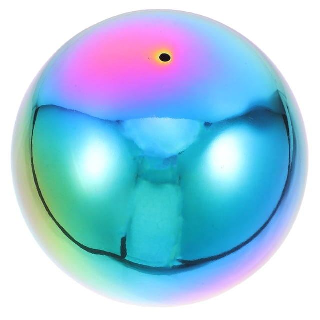 FUTUREORYY Boule de Regard en Acier Inoxydable Colorée avec Fini Poli Miroir pour Jardin Sphère Décorative d'Extérieur
