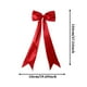 thumbnail image 3 of Colgante de Lazo Rojo Grande para Árbol de Navidad 2025, 3 of 7