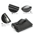 thumbnail image 5 of Contact's Leather Clutch Purse Bag for Men Wristlet Handbag Wallet  (Black), 5 of 8