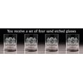 thumbnail image 2 of McGrath Irish Coat of Arms Old Fashioned Tumblers - Set of 4, 2 of 2