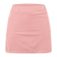 thumbnail image 6 of ZACPNCV Girl's Skorts Tummy Control Skorts Dressy Casual High Waist Athletic Shorts Skirts Pink 3-4 Years, 6 of 7