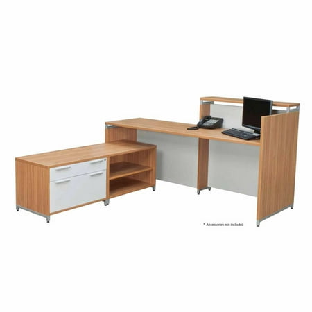 Onedesk Ada Compliant Reception Desk She Walmart Com