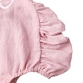thumbnail image 4 of Baby Girls Summer Sunflower Printed Jumpsuits Newborn Ruffles Sleeveless Open Crotch Romper, 4 of 6