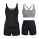 thumbnail image 2 of Trajes de baño para mujer, moda de primavera para mujer, conjunto de bikini de color liso, trajes de baño para mujer, trajes de baño para mujer, traje de baño para mujer, trajes de baño de moda de pla, 2 of 9