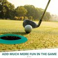 thumbnail image 2 of Copa de putting de golf Accesorio de golf Ayuda para el entrenamiento de hoyos de golf Anillo de copa de putting de entrenamiento de golf, 2 of 8