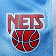 thumbnail image 2 of Men's Mitchell & Ness Blue New Jersey Nets Big & Tall Hardwood Classics Team Swingman Shorts, 2 of 2