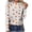 Gray, variant on Edvintorg Thanksgiving Women's Casual Shirts Long Sleeve Crewneck Basic Plus Size Tops Lightweight Womens Blouses Fall Clothes for Women
