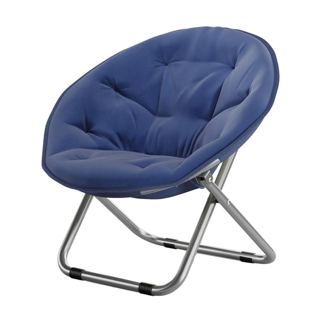 jinwen Chaise Pliante de Camping Chaise Lune Compacte pour Pique-Nique Plein Air Randonnée Bleu Foncé