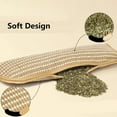 thumbnail image 3 of Interactive Catnip Chew Toy with 6000mg Organic Catnip, Soft Sisal Material Catnip Pillow & Dual Rope for Scratching, Kicking and Teeth Cleaning Play, 3 of 8