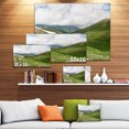 thumbnail image 3 of North Caucasus Montagnes Vertes - Impression sur Toile Paysage, 3 of 4
