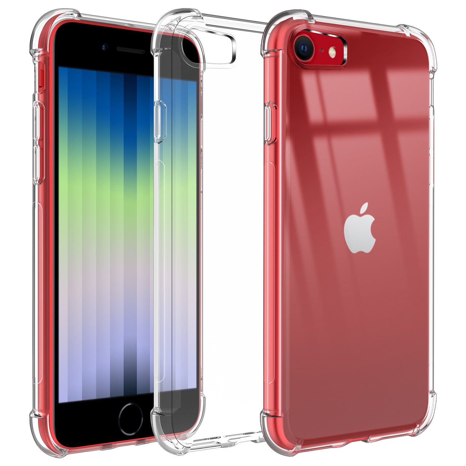 Elegant Choise Phone Case for iPhone SE 3 2022, Clear - Walmart.com