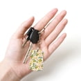 thumbnail image 5 of Goofa Hawaii Palms Printed Rectangular Metal Keychain Bag Charm Floral Charm for Purse Keys Metal Keyring Gift for Women Accessories, 5 of 7