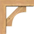 thumbnail image 3 of Ekena Millwork 5 1/2"W x 20"D x 20"H Westlake Block Smooth Bracket w/ Offset Brace, Western Red Cedar, 3 of 25