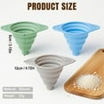 thumbnail image 6 of 2025 Kitchen Funnel Set, Collapsible Small Funnels for Filling Bottles, Silicone Upgrade, 6 of 7
