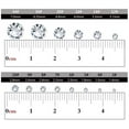 thumbnail image 3 of 1440 Pieces 4.0mm Clear Crystal Flat Back Brilliant Round Rhinestones Glass Stones Glitter Gems Transparent Faux Diamond (Clear), 3 of 7