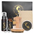 thumbnail image 1 of Cuidado De La Barba Para Hombres Kit De Cuidado De La Barba Para Hombres Aceite Para Barba Crema Para Barba ZPM 30ml Aceite Para Barba 60ml Líquido De Limpieza Para Barba 60g ANGGREK Beard Cleaning Liquid, 1 of 8
