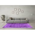 thumbnail image 3 of Ahgly Company Indoor Rectangle Persian Purple Traditional Area Rugs, 3' x 5', 3 of 4