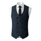 thumbnail image 1 of Camiseta sin mangas con cuello en V para hombre, color liso, sin mangas, cuello en V, informal, de moda, blusa para hombre, 1 of 6