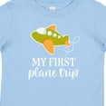 thumbnail image 4 of Inktastic My First Plane Trip Airplane Travel Boys or Girls Baby T-Shirt, 4 of 5