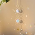 thumbnail image 3 of WDOplteas Colgando Corazón Receptor Cristal Viento Al Aire Libre (66), 3 of 9