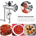 thumbnail image 3 of Manual Meat Grinder Crank Home Kitchen Cooking Tools Sausage Noodle Dishes Hand Making Gadgets Mincer Pasta Maker ,Easy Installation, 3 of 6