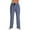Blue_BK11, variant on Men's Pajama Pants Soft Lounge Sleep Pants with Pockets & Drawstring Sleepwear Button Fly Bottoms Gray L