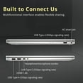 thumbnail image 4 of HP 17.3" FHD Laptop for Business and Students - with Office Lifetime License 2024, AMD Ryzen 5 7430U, Wi-Fi 6, Windows 11 Pro (32GB RAM | 2TB SSD), 4 of 7